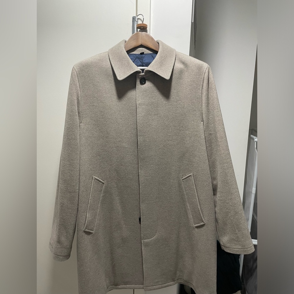 J. Crew Ludlow wool-cashmere car coat- 40R
